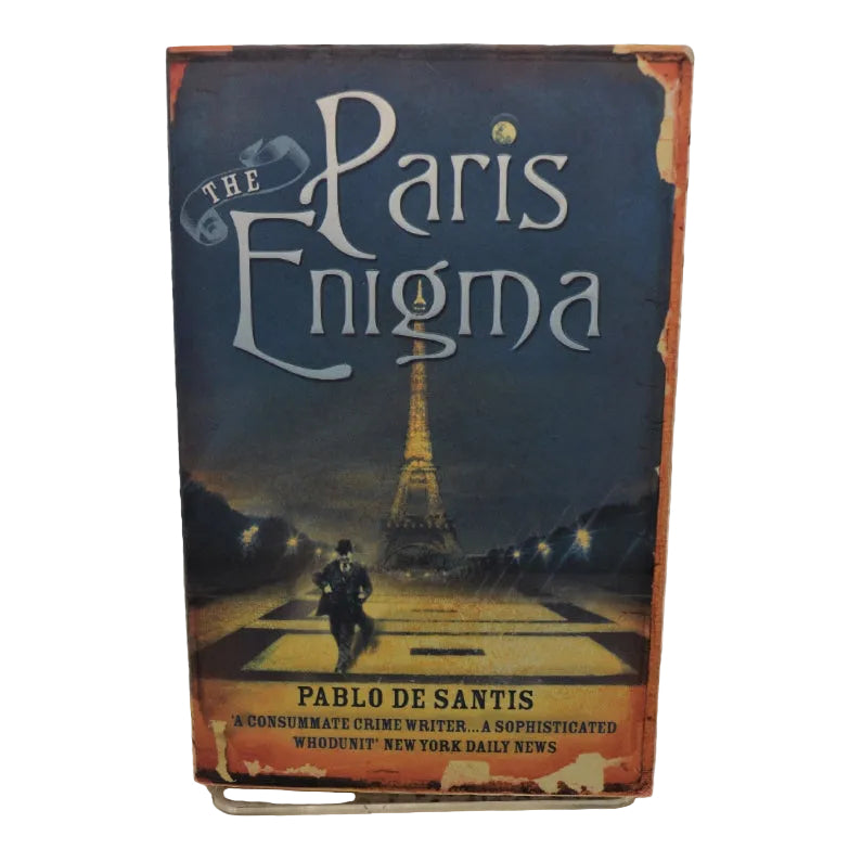 Front cover to The Paris Enigma by Pablo de Santis
