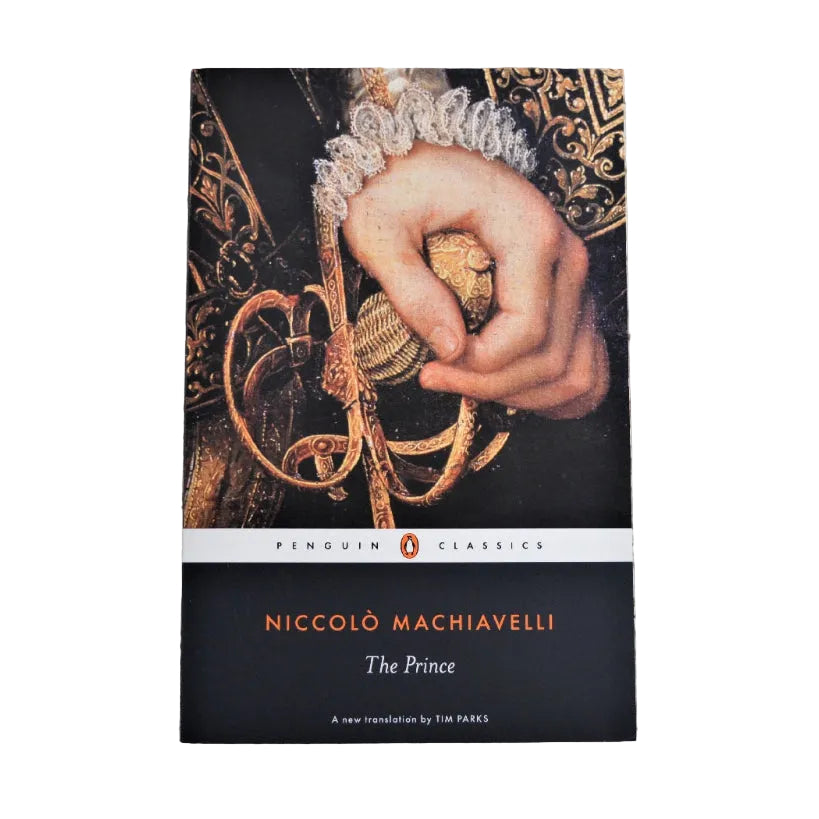 Front cover to The Prince by Niccolo Machiavelli