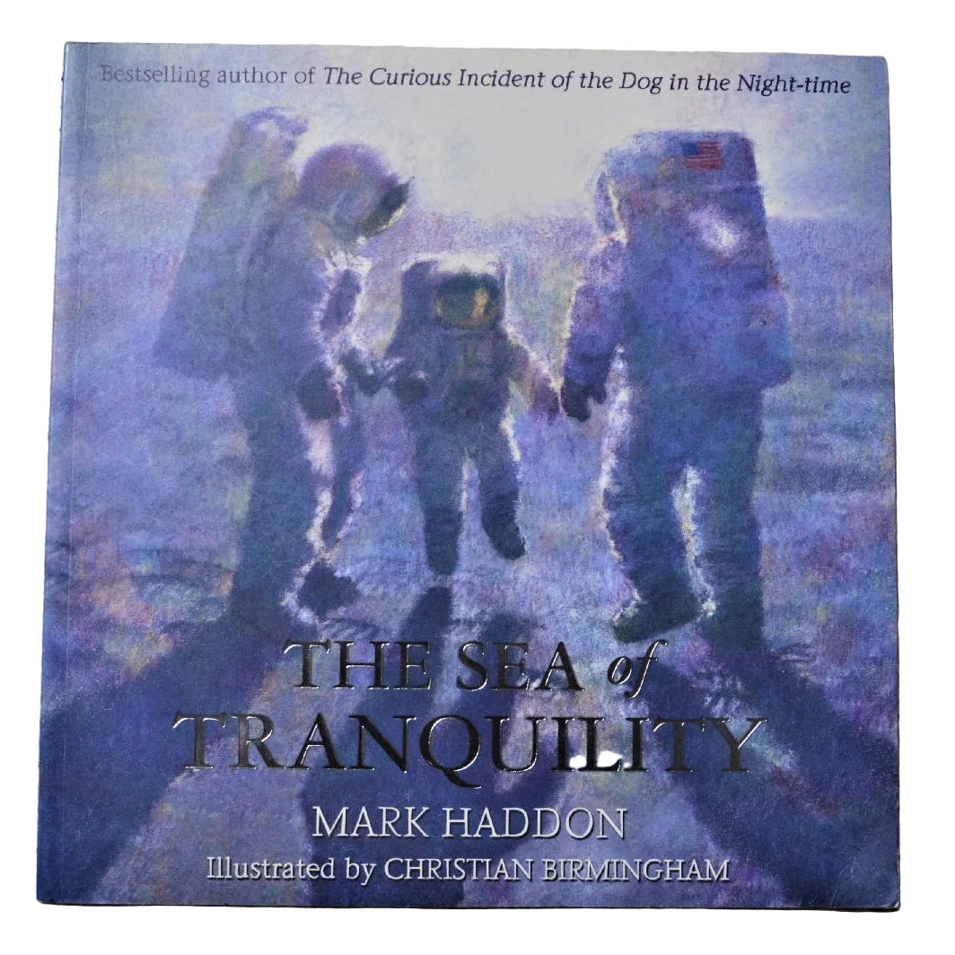 Front cover to The Sea of Tranquillity by Mark Haddon