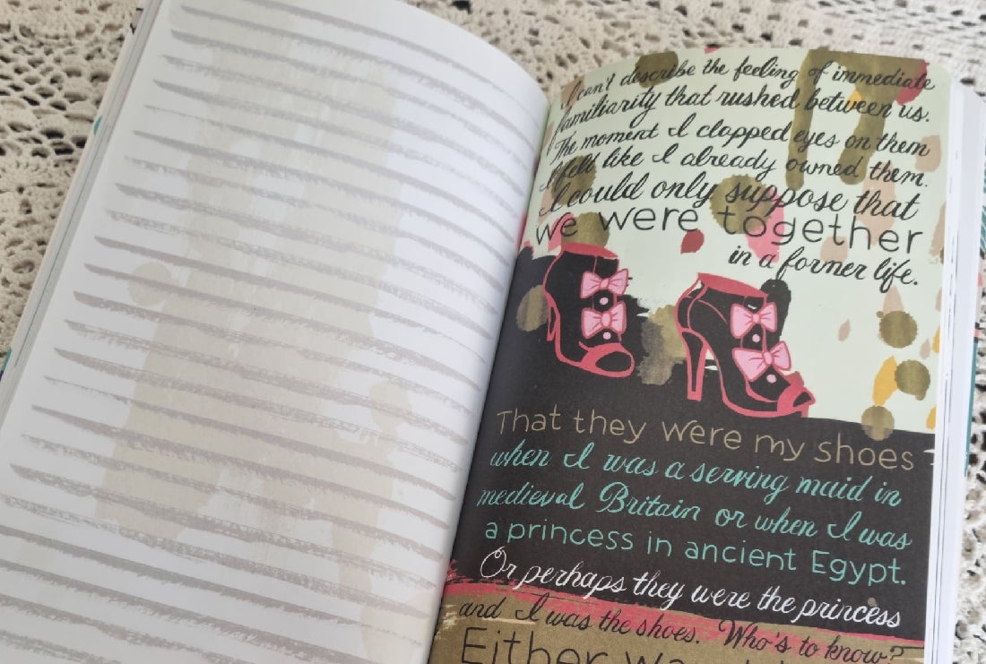 Page sample to Journal: Life Is Short, Buy The Shoes