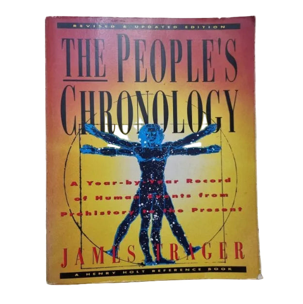 Front cover to People's Chronology by JAMES TRAGER