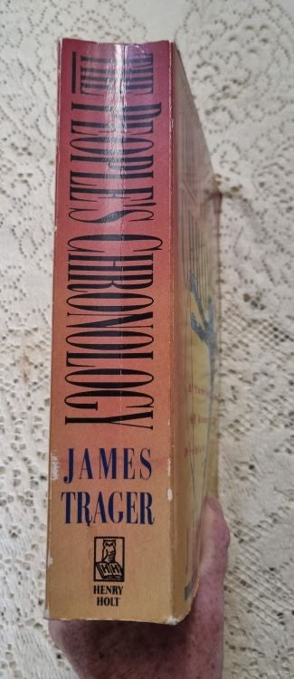 Spine of People's Chronology by JAMES TRAGER
