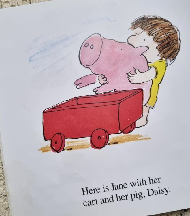 Page example to Daisy's Wild Ride by Bob Graham