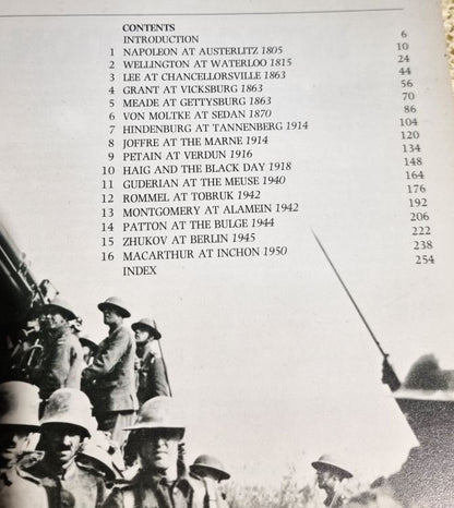 Contents page from The Victors by PETER YOUNG