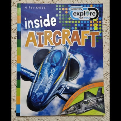 Front cover to Inside Aircraft by Steve Parker