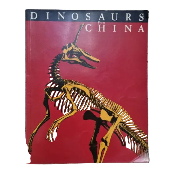 Front cover to Dinosaurs from China edited by Brian J Smith