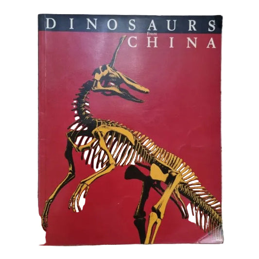 Front cover to Dinosaurs from China edited by Brian J Smith