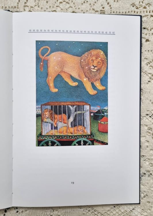 Page example from Heavenly Zoo: legends And Tales Of The Stars by Alison Lurie
