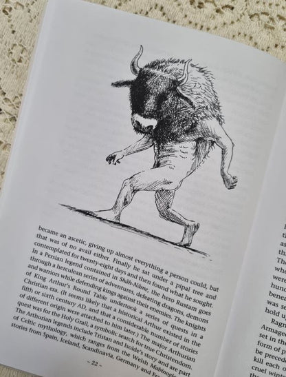 Page example from Quest For Wonders: Myths & Legends In The Classroom by John Tingay