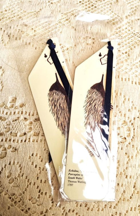 2 Bookmarks of an Echidna by Thomas Watling