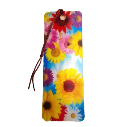 Bookmark: 3D Flowers