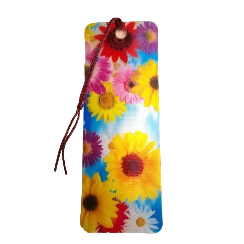 Bookmark: 3D Flowers