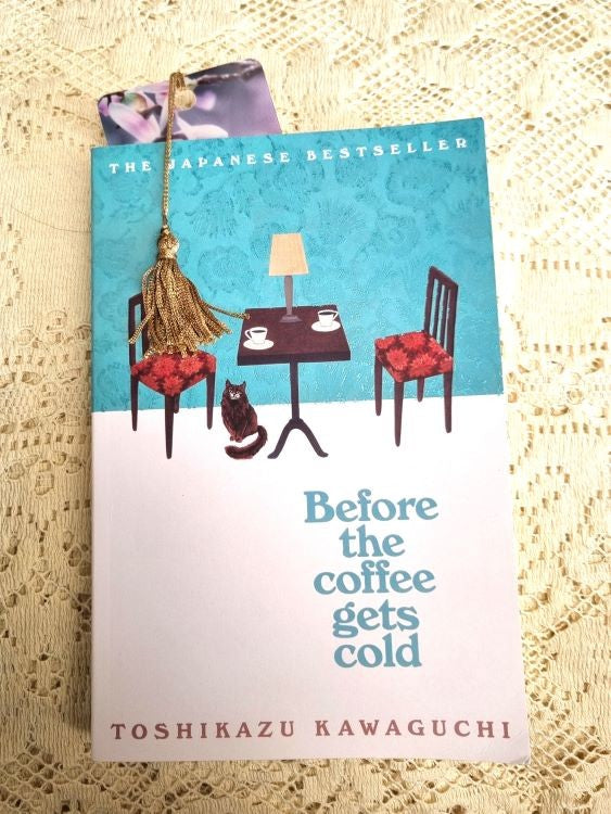 Bookmark of 3D Girl/Cat inside a book