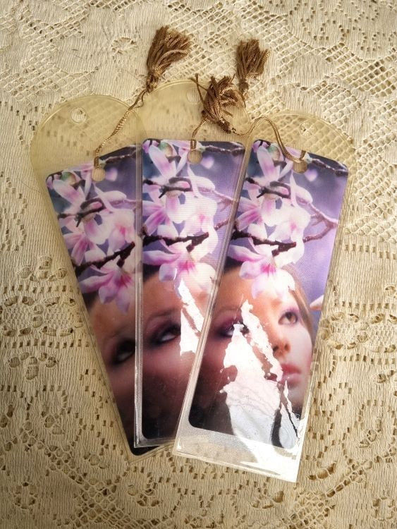 3 bookmarks of 3D Girl/Cat