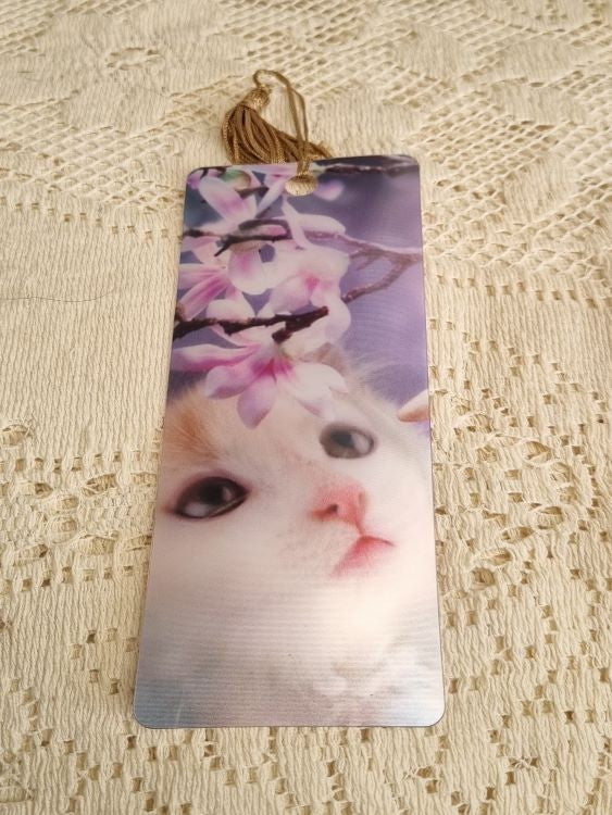 Bookmark of 3D Cat