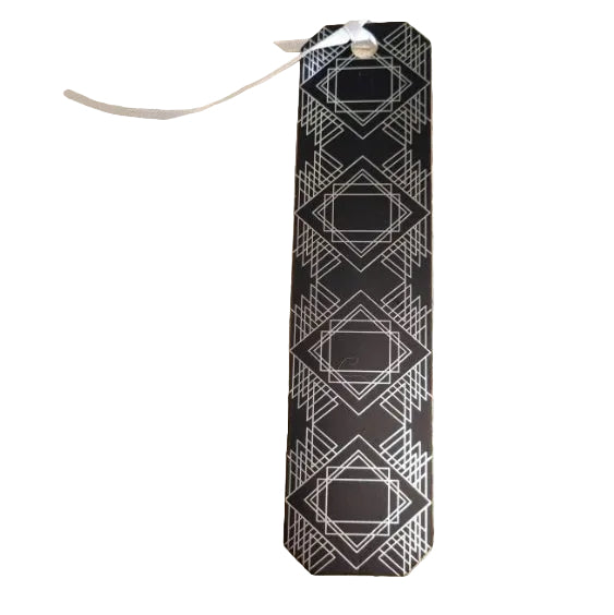 A bookmark of the Art Deco design Silver Frame