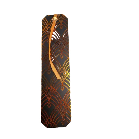 A bookmark of the Art Deco design Golden Fan