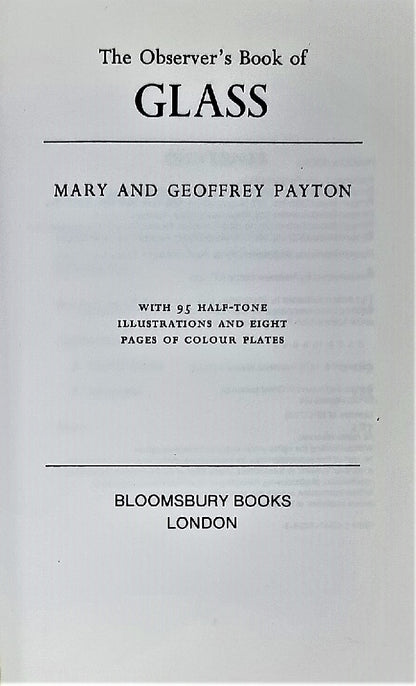 Observer's Book of Glass