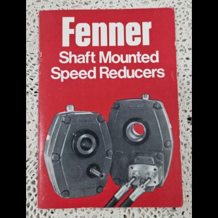 Front cover to Fenner  Shaft Mounted Speed Reducers