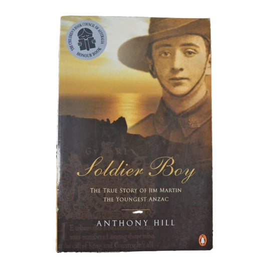 Front cover to Soldier Boy by Anthony Hill