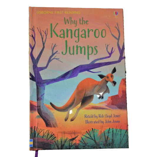 front cover to Why the Kangaroo Jumps by Rob Lloyd Janes