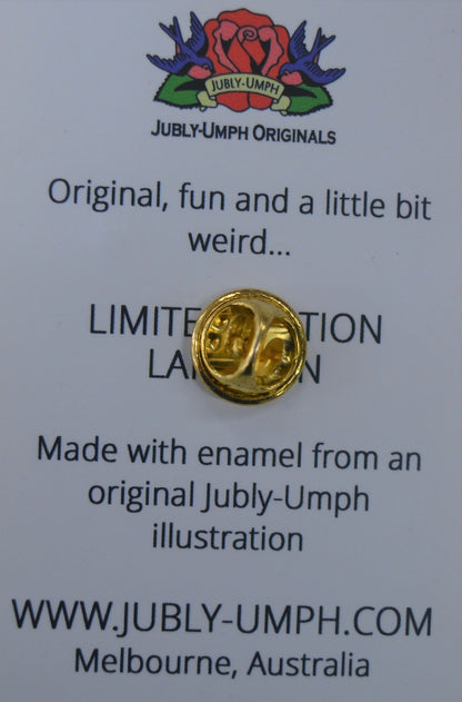 Jubly-Umph Meet Me at the Bookshop Lapel Pin