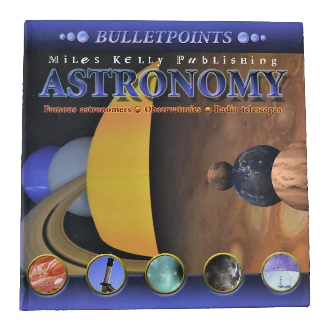 Front cover to Astronomy from the Bullet Points series.