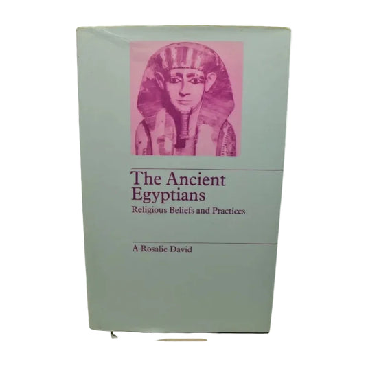 Front cover to The Ancient Egyptians by A. Rosalie David