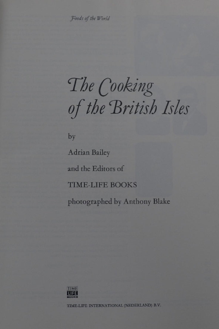 Cooking Of The British Isles