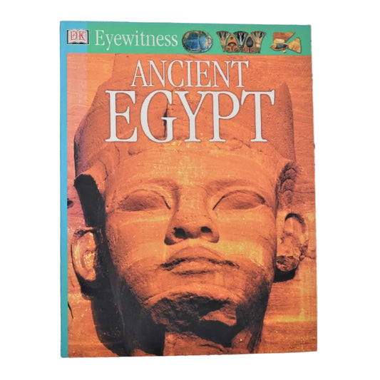 Front cover to Eyewitness: ancient Egypt by GEORGE HART