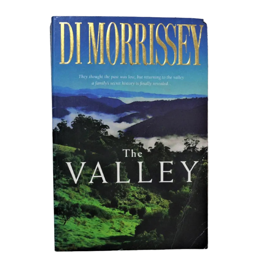 Front cover to The Valley by Di Morrissey