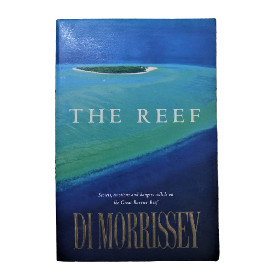 Font cover to The Reef by Di Morrissey