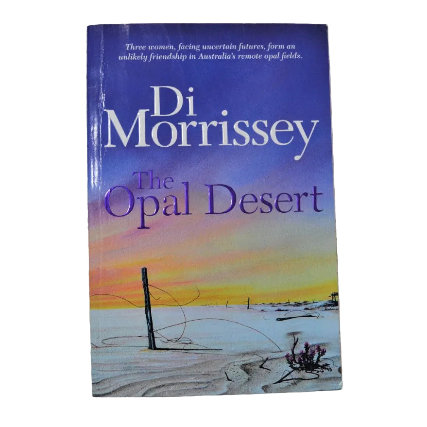 Front cover to The Opal Desert by Di Morrissey