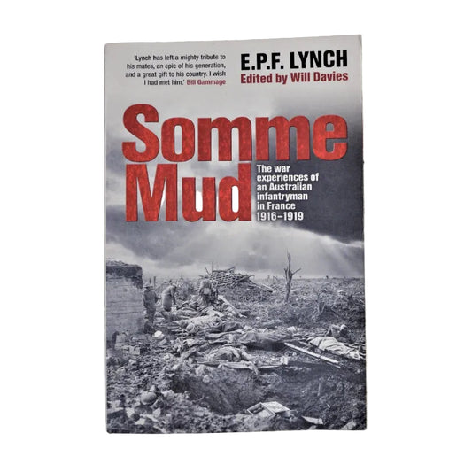 Front cover to Somme Mud by E.P.F. Lynch