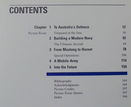 Contents list of Modern Military Towards 2000 by PETER BADMAN