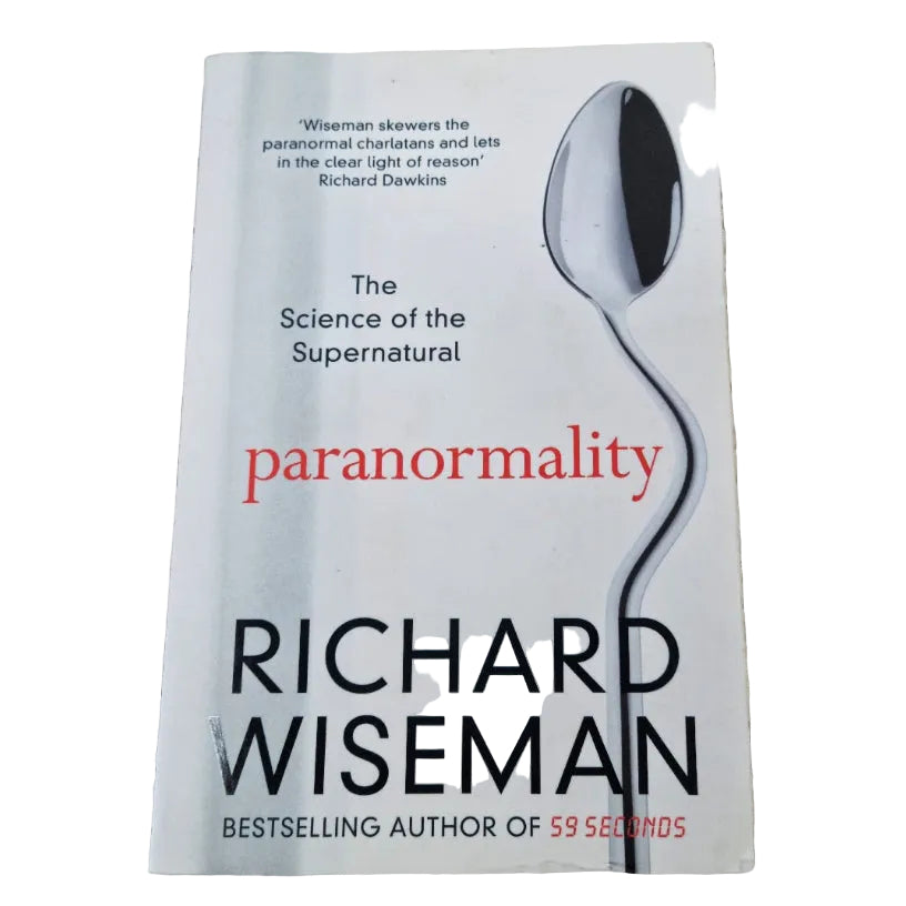 Front cover to Paranormality by Richard Wiseman