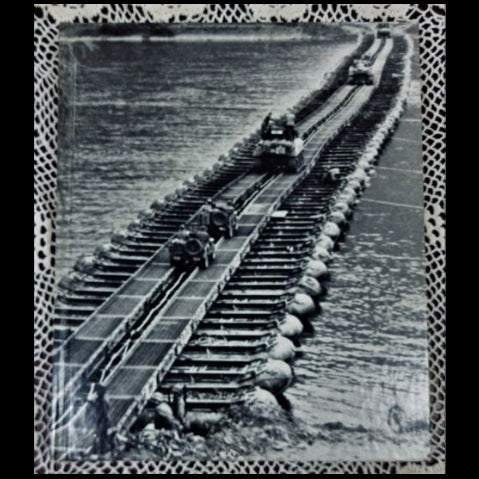 Front cover to World War II: Across the Rhine by FRANKLIN M DAVIS JR from Time Life.