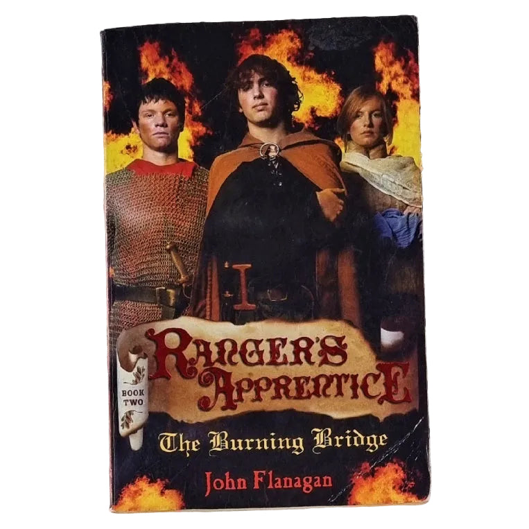 Front cover of Ranger's Apprentice: the Burning Bridge by John Flanagan