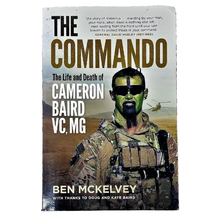Front cover to The Commando by Ben Mckelvey