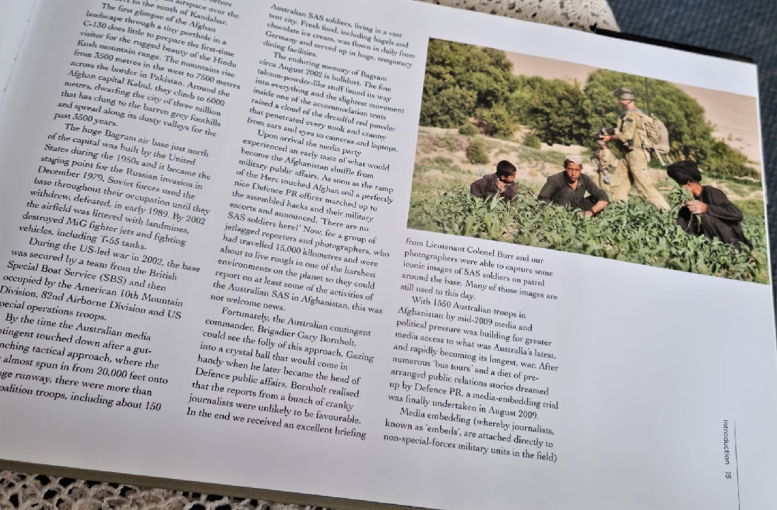 Page sample from Afghanistan: Australia's War by GARY RAMAGE