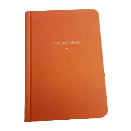 Front cover to Journal: Live Inspired