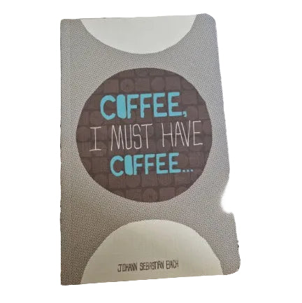 Journal: Coffee, I must Have Coffee