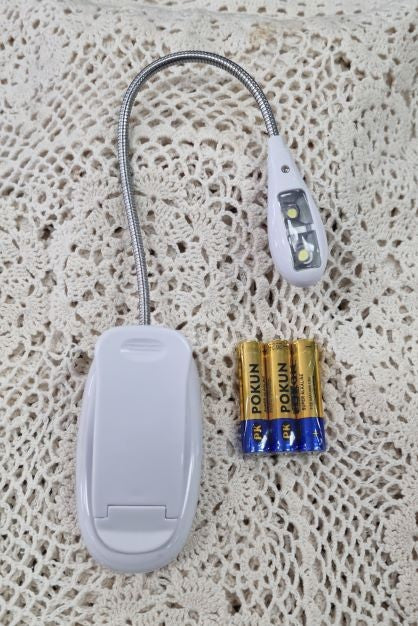 White Flexi Book Light