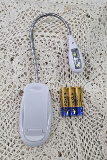 White Flexi Book Light