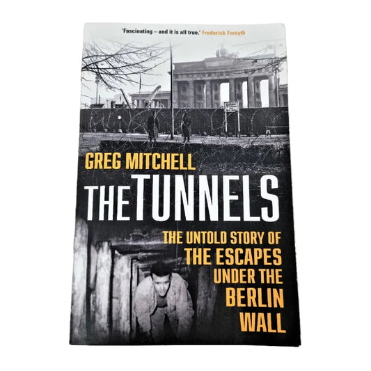 Front cover to The Tunnels by Greg Mitchell